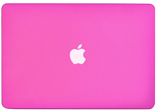 Topideal 3 in 1 gummierte matt Hard Shell Schutzhülle für Apple 39,1 cm/15 Zoll MacBook Pro mit Retina-Display (Modell: A1398) + Tastatur Cover + Displayschutzfolie - 3