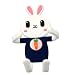 Produktbild HaiMa Auto Silikon Cute Cartoon Kaninchenhalter-Navy Blue
