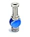 Produktbild Round 510 Drip Tip Design Vase Edelstahl Stainless Steel + Acryl fit für ViVi Nova / Aspire CE5 / DCT / Justfog und viele weitere 510 Clearomizer (blue)