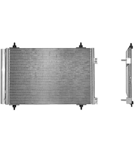 Condensatore Climatizzatore THERMOTEC KTT110538 Con Essiccatore - Compatibile Citroën, Peugeot, Fiat Ducato