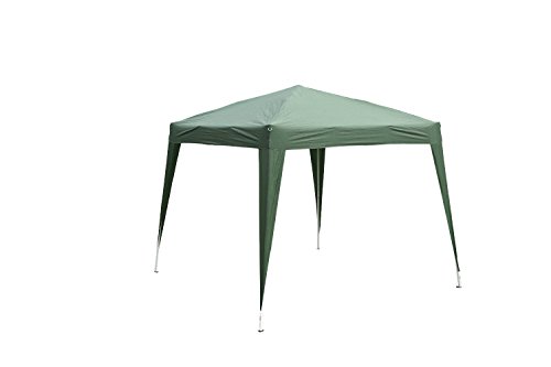 Carpa 3x3m Plegable en Acordeon Tubo Acero Poliester Impermeable + Bolsa Transporte
