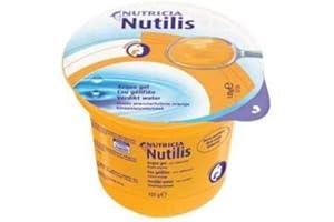 Nutricia Italia Acqua Gelificata, Arancia - Pacco da 12 x 125 gr - Totale: 1500 gr