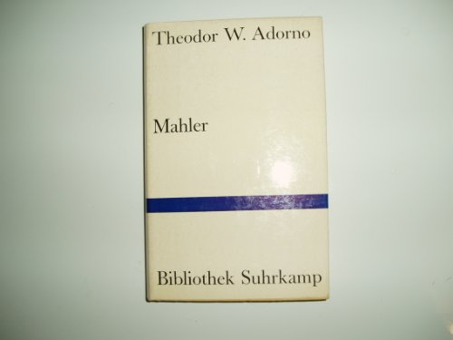 Mahler. Eine musikalische Physiognomik.