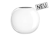 ASA 11349005 Ball Vase Keramik 15 x 17,5 x 15 cm, weiß