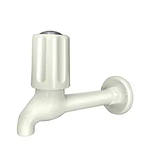 Hagar Euro Bib Cock Long with Flange for Bathroom and Bathroom Fixtures