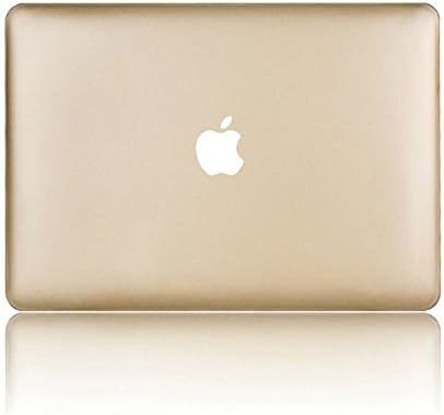Candanceï¼ˆTMï¼‰ Hard Case Cover for Apple MacBook Air 13.3 A1369 / A1466 AIR 13-inch/Rubberized Frosted Matte Surface Hard Shell Case Cover for Macbook Air 13 13.3 A1369 &amp; A1466 with Silicone Keyboard Cover Skin Stickers Protector and screen protector (Gold with Silicone Keyboard Cover Skin Stickers Protector) by Candance