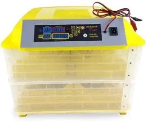 Fully Automatic Egg Incubator by AMK LABS for Hatching 112 Chicken Eggs or Equivalent EU Plug