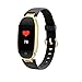 Produktbild QUARK Fashion Woman Ladies S3 Smart Watch Fitness Band GPS Tracker with Heart Rate Monitor,Black