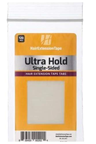 120 Tapes adhesivas cinta adhesiva de repuesto para Tape Extensions. 4 cm de ancho fuerte klebek Raft y klebed Auerhahn para Tape de pelo en extensiones