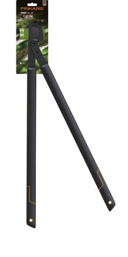Fiskars SingleStep Bypass-Astschere für frisches Holz, Antihaftbeschichtet, Gehärteter Präzisionsstahl, Länge 81 cm, Schwarz, L38, 1001426 - 2