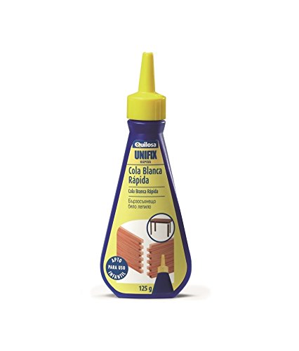 Quilosa T071241 Cola blanca Unifix Rapida, 125 gr
