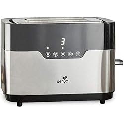 Senya Grille-Pain Tactile 2 Larges Fentes en INOX Smart Toaster