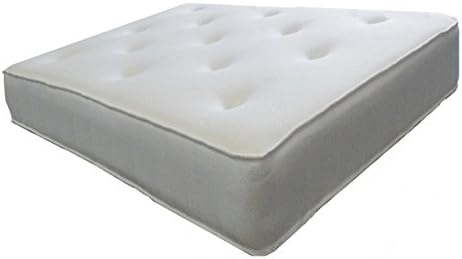 Interiors 2-Suit Memory Bonnell 4ft 6 inch Standard Double Memory Foam Sprung Hand Tufted Mattress. 10 inches thick.