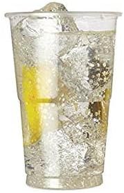 1000 x 10oz Half 1/2 Pint Flexi Clear Plastic Cups with CE Markings - Strong Disposable Beer Glasses Tumblers …