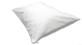 Highliving Zipper Anti allergy Bed bug waterproof Mattress topper Dust Mite Total Encasement Protector cover (Pillow Protector Pair)