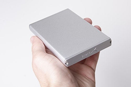 Sabrent Festplatten – Zubehör Gehäuse Ultra Slim USB 3.0 2,5 Zoll SATA Externe Aluminium Festplattengehäuse [Silber mit Alu-Finish] (EC-UM30) - 2