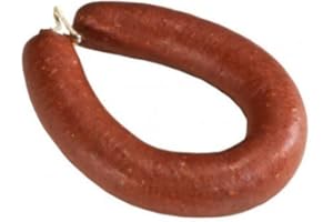 GENERIC Karum Neset Bey Halal Gourmet Homemade & Handmade Traditional Turkish Sausage 500g / Dogal El Yapimi Sucuk 500g / Kasap Sucuk/Made In The UK