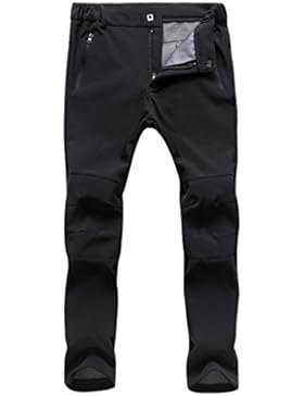 Geval Damen Winddichtes Softshell Fleece Skihose