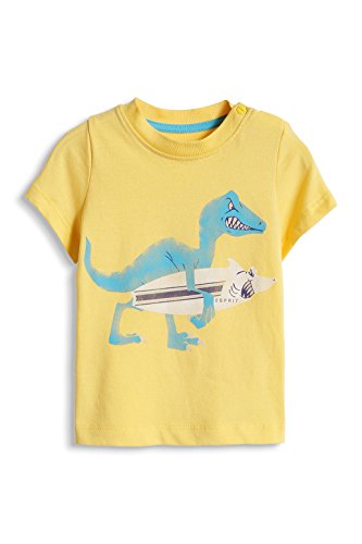 ESPRIT Baby-Boys Surf Dino T-Shirt, CW Yellow, 18-24 Months (Manufacturer Size:92)