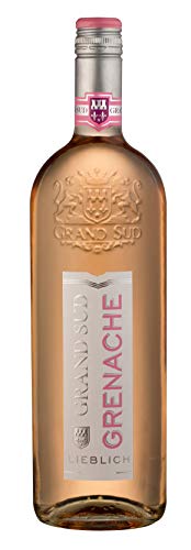 Grand Sud Vino Rosado - Pack de 6 Botellas de 1 l - Total: 6 l
