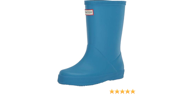 pale blue hunter boots