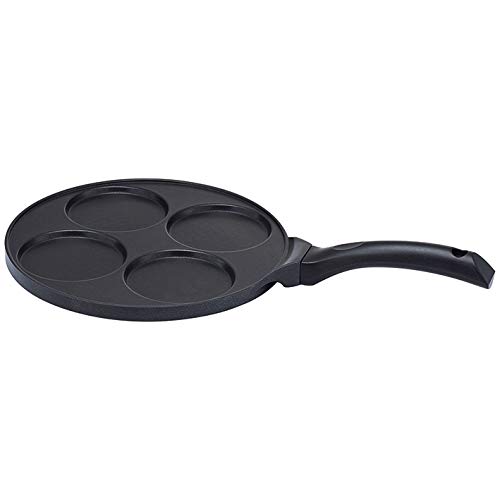Kitchen Fun 13878264 Poêle à Blinis 27 cm, Noire