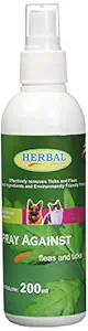 Herbal Spray Against Fleas and Ticks 200ml