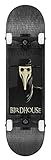 Rueda absorbe 100 a Birdhouse Skateboard Complete Tony Hawk Plague Doctor - 8 Inch Negro (Default, Negro)