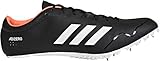 100.0 adidas Unisex-Erwachsene Adizero Prime Sprint Spike Leichtathletikschuhe Schwarz (Negbás/Cermet/Ftwbla 000) 44 EU