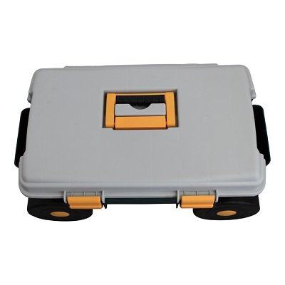 Grafner® Rollsitzwagen Rollsitz Gartenwagen Rollwagen mit großem Staufach und Griff - 4