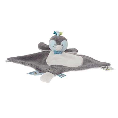 Noukies - Louis Tidou - Grey Neutral Doudou Security Blanket