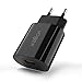 Produktbild VOGEK QC 3.0 USB Ladegerät, 18W Handy Schnellladegerät Quick Charge 3.0 USB Power Adapter Internationale Ladegeräte für Samsung Galaxy S8 / S7 / S6 / Edge/Plus/Note/LG/Nexus/HTC usw