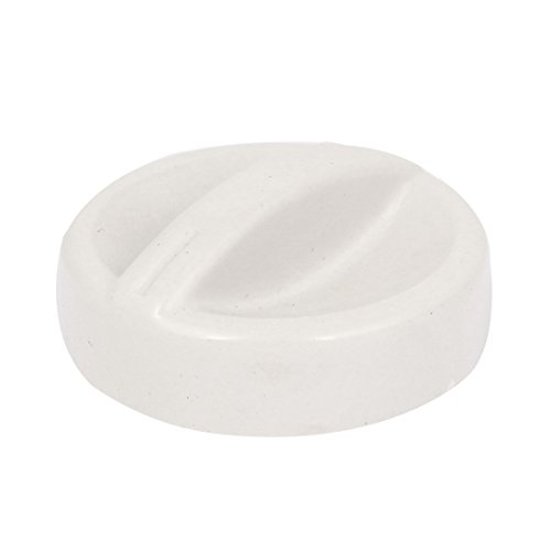 Mikrowellenofen 47mm Dia Timer Dial abnehmbare Kunststoff Drehschalter Weiß