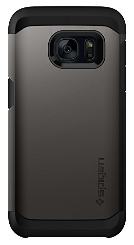 SPIGEN Funda Galaxy S7 Tough Armor con protecci n y tecnolog a de coj n de aire para Samsung Galaxy S7- Gunmetal color plata SPIGEN Funda Galaxy S7 Tough Armor con protecci n y tecnolog a de coj n de aire para Samsung Galaxy S7- Gunmetal color plata