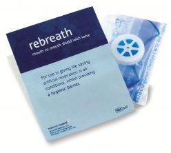 Reliance Keyring Pouch With Rebreath One-Way Valve - Printed (RL854)