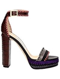 Sandalias Jimmy Choo Mujer - (120153HOLLYBLACKDUSTPECAN) EU