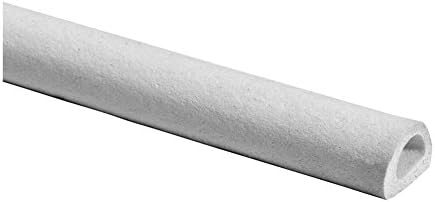 Jourjon Denim Seal, D Profile Rubber Draught Excluder-White, White, 811461