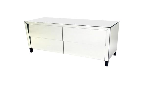 50 S Style Retro Mirrored Low Sideboard Graham And Green Rrp 1250