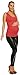 Happy Mama. Women's Maternity Nursing Top Stretch Sleeveless Tunic 10-18. 371p (Coral, 14)