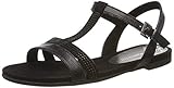  MARCO TOZZI Damen 2-2-28124-22 Riemchensandalen, Schwarz (Black Met.Comb 011), 38 EU