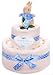 2 Tier Congrats Baby Boy Peter Rabbit Nappy Cake