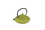 Capacidad : 0,78 l IBILI 620107 - Tetera Hierro Fundido Verde 0,78 Lt.