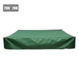 Material: esta cubierta de piscina de arenero está hecha de un material de Oxford duradero para una resistencia al desgarro y una vida útil prolongada.