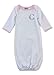 Mud Pie Baby Girl Initial [C] Sleep Gown 0-3M by Mud Pie