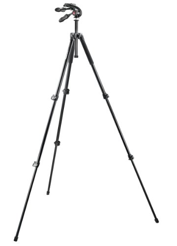 Manfrotto MK293A3-D3Q2 - Trípode completo, negro