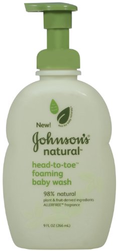 Johnson'S Baby Natural Head-To-Toe Wash, 9-Ounce (Pack Of 3)