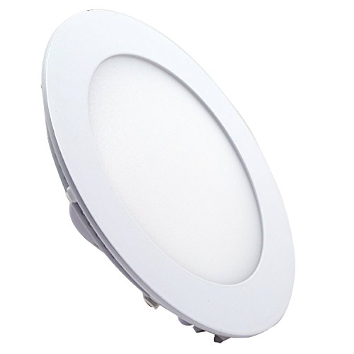 Preisvergleich Produktbild 15W Einbauspot flach IP44 Einbaustrahler Einbautiefe Deckenstrahler Deckenspot 230V mit integriertem LED Leuchtmittel kaltweiss