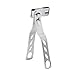 Footful Stainless Steel Nail Clippers with Rotating Swivel Head Large for Thick Nails
