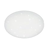 ❥Diese deckenlampe LED ist gleichmäßig und hell, nicht blendend und flackerfrei. Diese Deckenleuchte mit Klares, elegantes Design, für Ihr Wohn- und Schlafzimmer, Schafft eine stilvolle und einladende Atmosphäre.