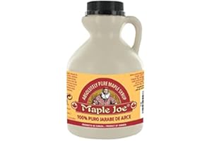 Maple Joe - Sirop d'érable 100% pur - Idéal pour les gaufres chaudes - 1 litre